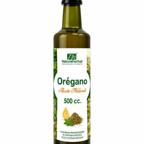 ACEITE DE OREGANO 500 ML NATURAL HERBAL