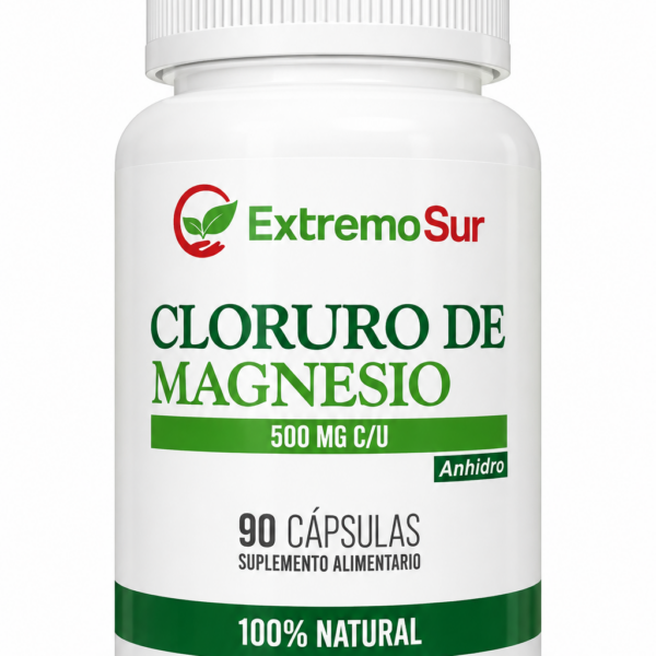 CLORURO DE MAGNESIO 500MG 90CAP EXTREMO SUR