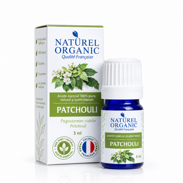 ACEITE ESENCIAL PATCHOULI NATUREL ORGANIC