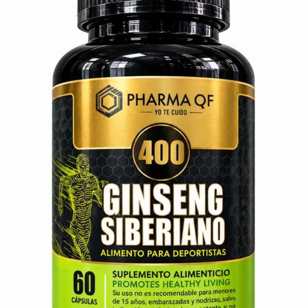 GINSENG SIBERIANO 60 CAPS PHARMA QF