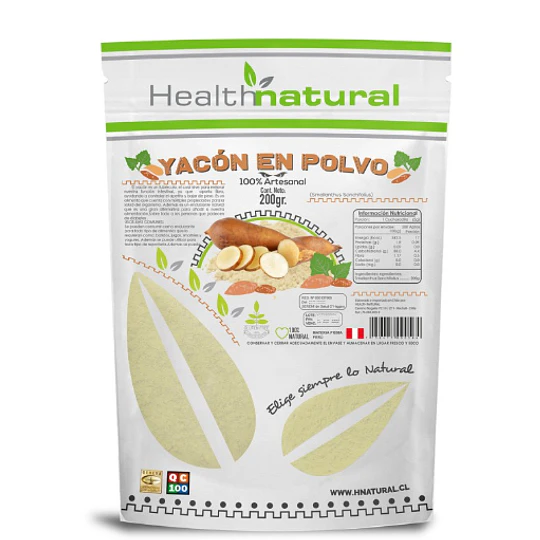 YACON POLVO 200GRS HEALT NATURAL