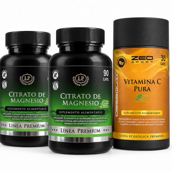 PACK CITRATO MAGNESIO + VIT C ZEO SPORT