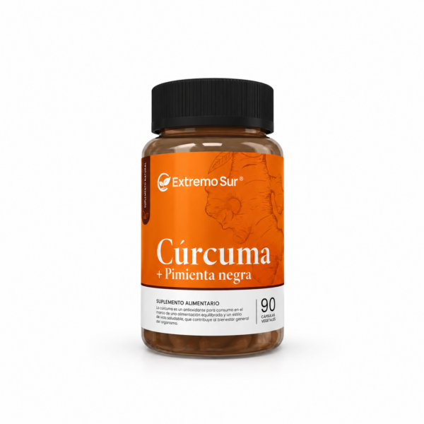 CURCUMA PIMIENTA X 90 CAP EXTREMO SUR