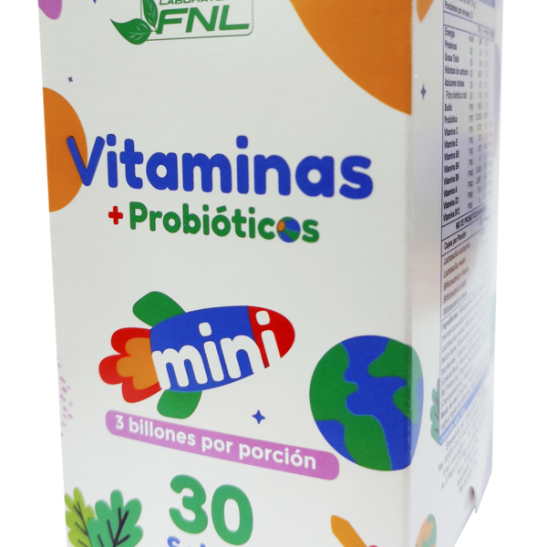 VITAMINAS + PROBIOTICOS FNL NIÑOS/AS