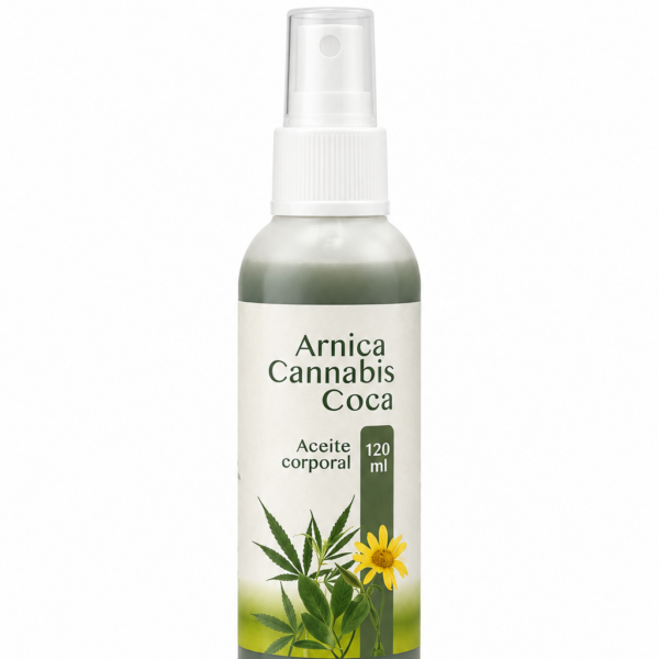 ACEITE ÁRNICA CANNABIS COCA 120 ML SOL NATURA