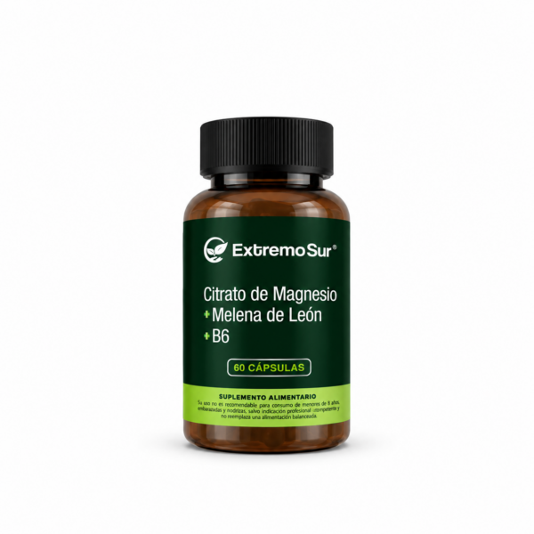 CITRATO DE MAGNESIO + MELENA DE LEON +VIT B6 ETREMO SUR