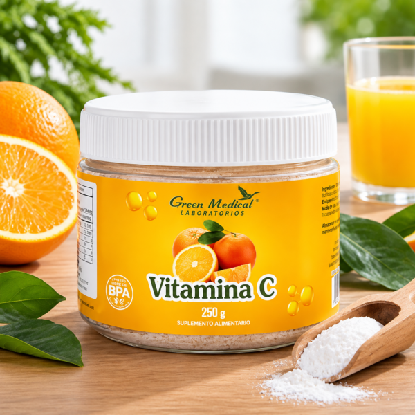 VITAMINA C POLVO GREEN MEDICAL