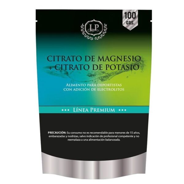 CITRATO MAGNESIO Y POTASIO POLVO 100GRS ZEO SPORT