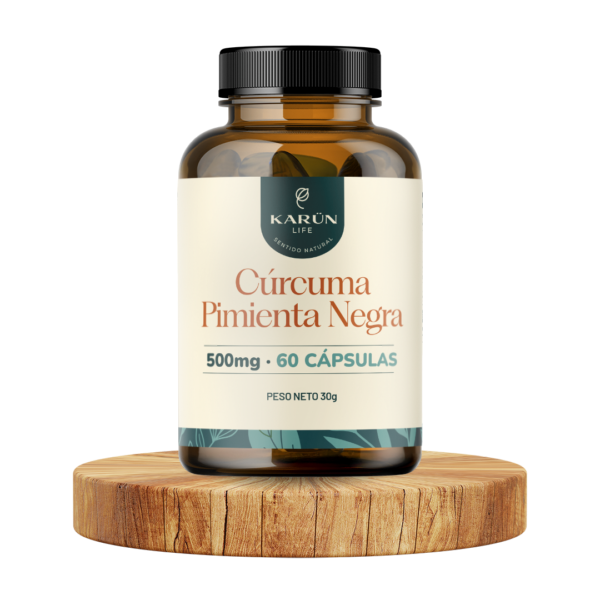 CURCUMA PIMIENTA NEGRA 500 MG X 60 CAP KARUN LIFE
