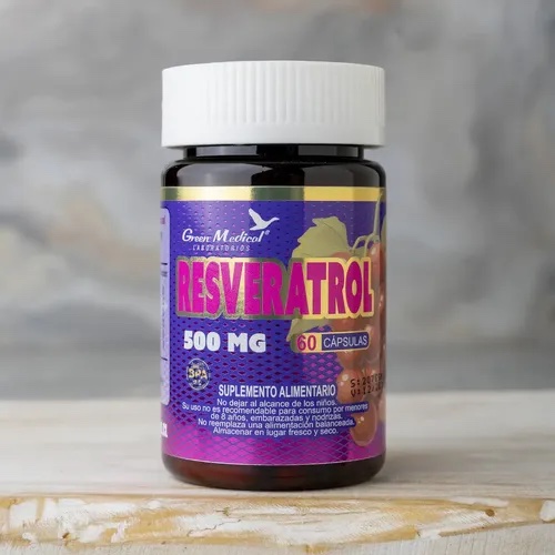 RESVERATROL 500 MG, GREEN MEDICAL
