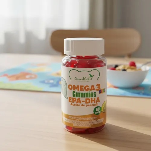 GOMITAS OMEGA 3 KIDS GREEN MEDICAL