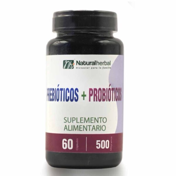 PREBIOTICOS Y PROBIOTICOS NATURAL HERBAL