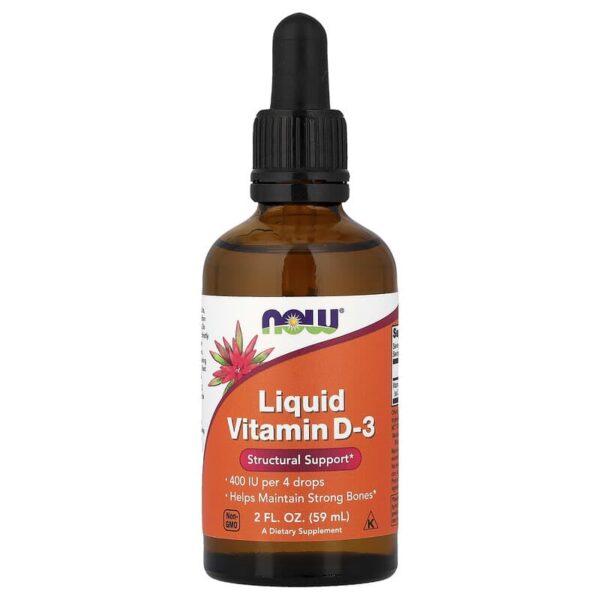 VITAMINA D3 LIQUIDA NOW