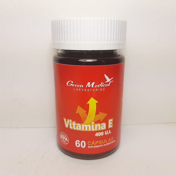 VITAMINA E 100 CAP. GREEN MEDICAL