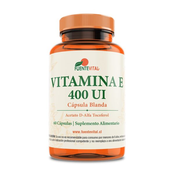 VITAMINA E 400 UI FUENTE VITAL
