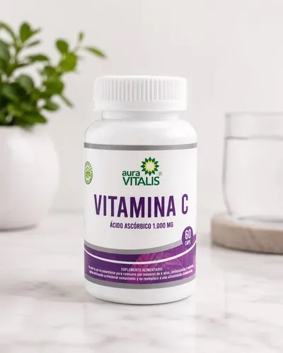 VITAMINA C 1000 MG X 60 CAP AURA VITALIS