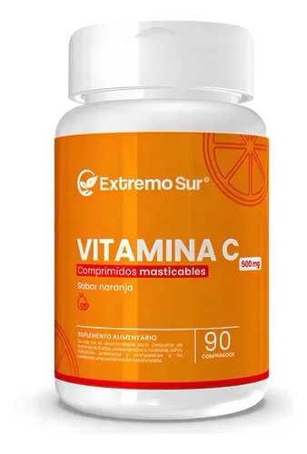 VITAMINA C MASTICABLE 90 CAP. EXTREMO SUR
