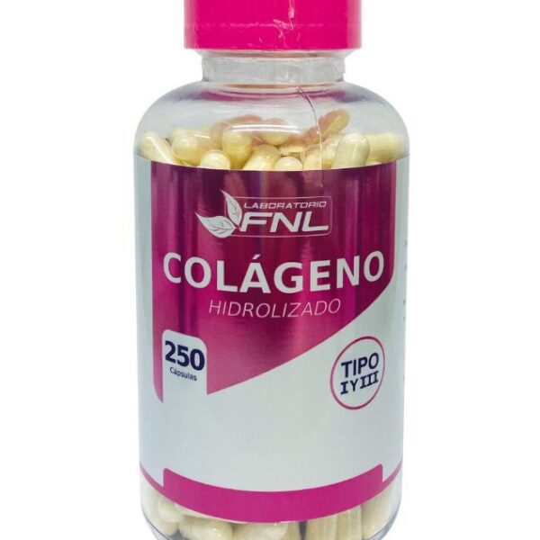 COLAGENO TIPO I Y III 250 CAP. FNL