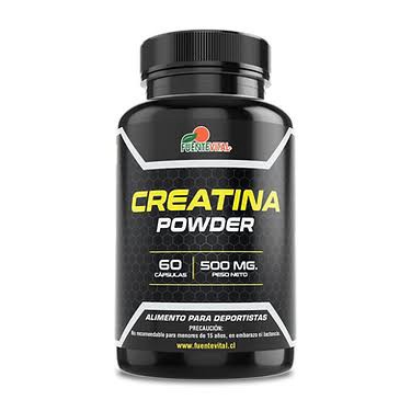 CREATINA MONOHIDRATADA 500 MG X 60 CAP FUENTE VITAL