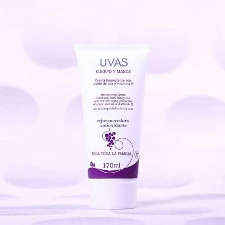 CREMA CUERPO Y MANOS UVAS ARGENTINA