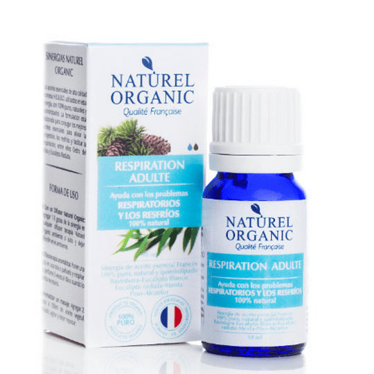 ACEITE ESENCIAL RESPIRATION ADULT 10 ML NATUREL ORGANIC