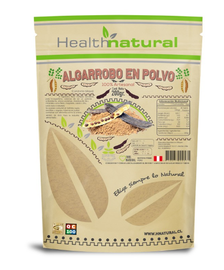 ALGARROBO POLVO 200 GRS HEALT NATURAL