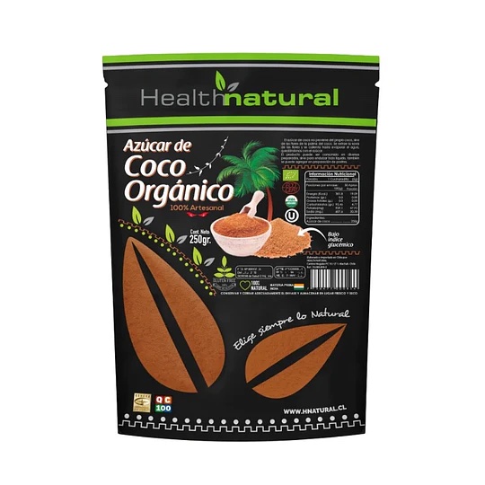 AZUCAR DE COCO ORGANICO HEALT NATURAL