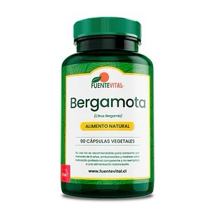 BERGAMOTA X 90 CAP FUENTE VITAL