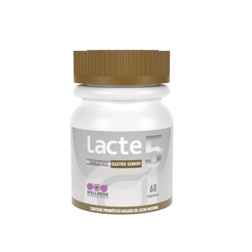 img_4461 PROBIÓTICOS LACTE 5 SENIOR 30 CAPS WELLNESS - Imagen 1