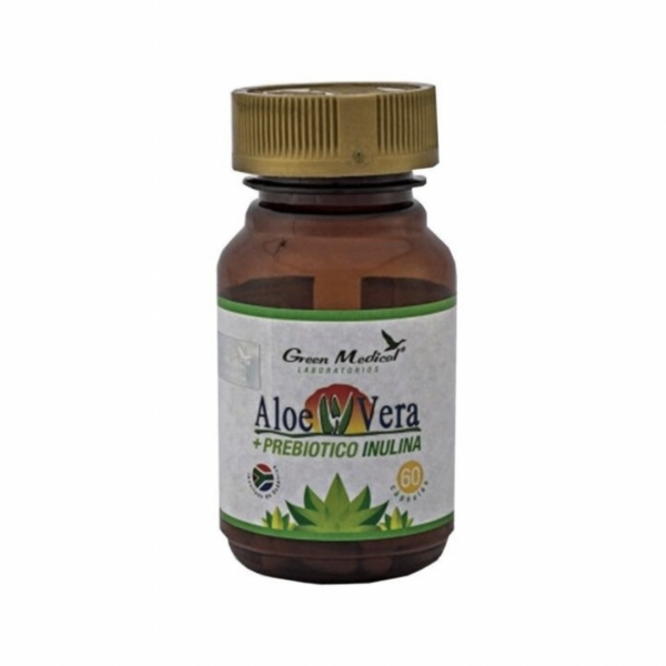 ALOE INULINA PREBIÓTICO 60 CAPS GREEN MEDICAL