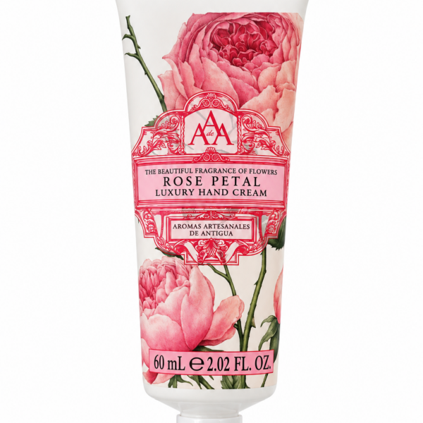 CREMA DE MANOS AROMA PÉTALOS DE ROSA 60 ML AAA