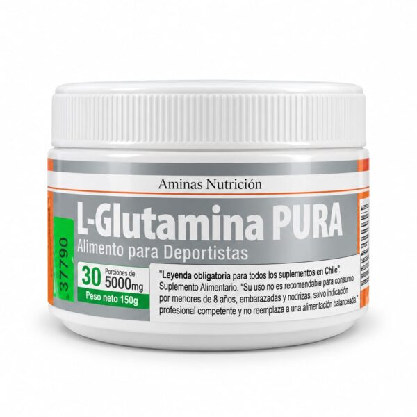 L GLUTAMINA PURA EN POLVO 150 GR AMINAS