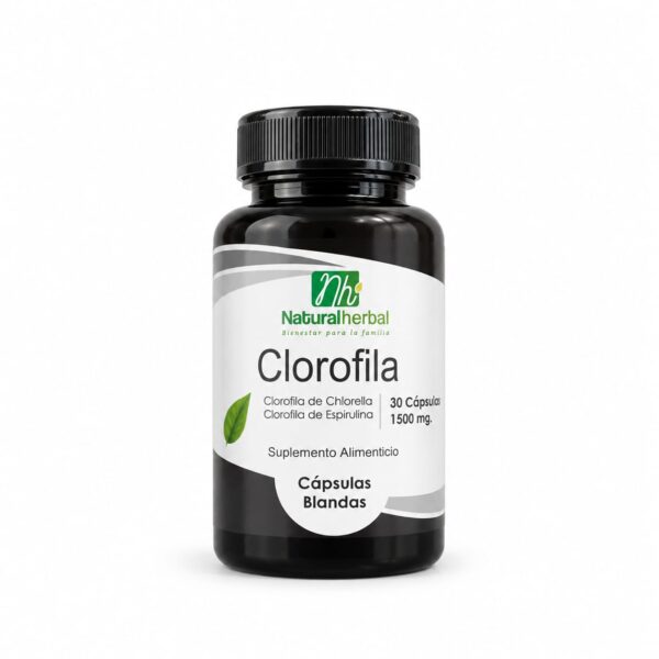 CLOROFILA 1500 MG 30 CAPS NATURAL HERBAL