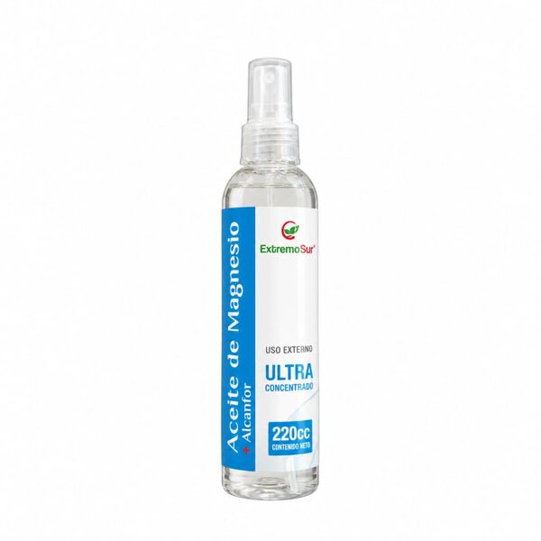 ACEITE DE MAGNESIO + ALCANFOR 220 ML EXTREMO SUR